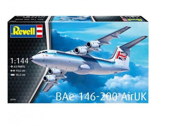 BAe 146-200 AirUK-flygplan