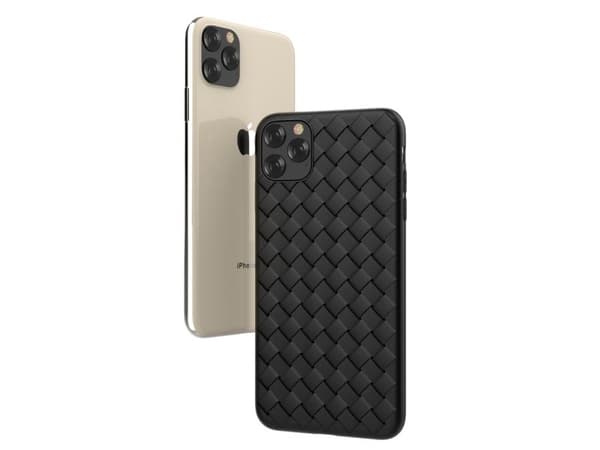Devia Woven Pattern Design, Etui, Apple, iPhone 11 Pro, 14,7 cm (5.8"), Svart