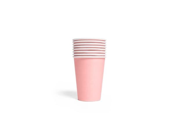 Pink papkrus, 8 stk