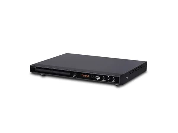 Denver DVH-1245 DVD-soitin Musta