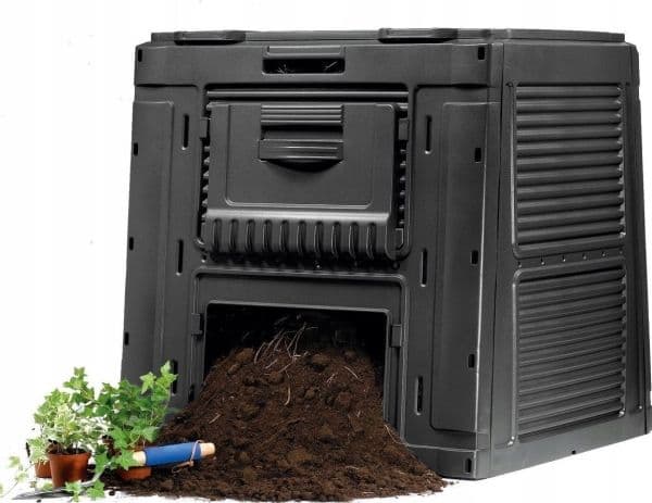 KETER kompostbeholder 470 L svart