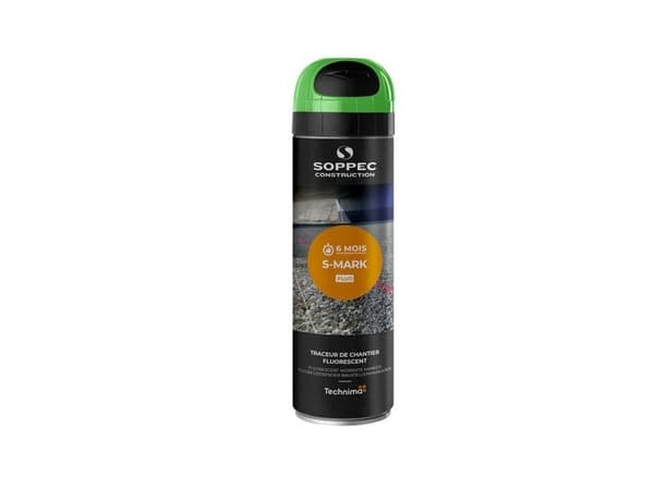 SOPPEC mærkespray S-MARK FLUO 500 ml. GRØN - 2112444