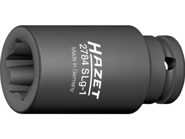 HAZET 2784SLG-1, Iskuhylsysarja, Brittiläinen