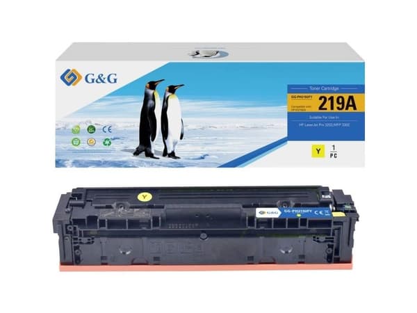 G&G 21735, 1200 sidor, Gul, 1 styck