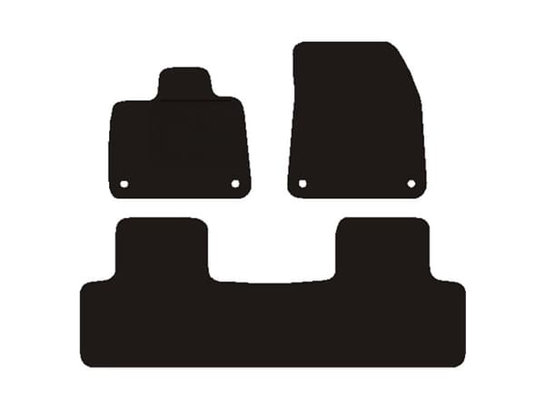 Bilmatter Polestar 3 (P519) 2024- Velour
