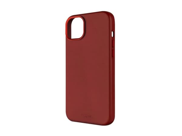 Kotelo Fixed Fixed MagLeather | Takakuori | Apple | iPhone 16 | Nahka | Punainen | punainen
