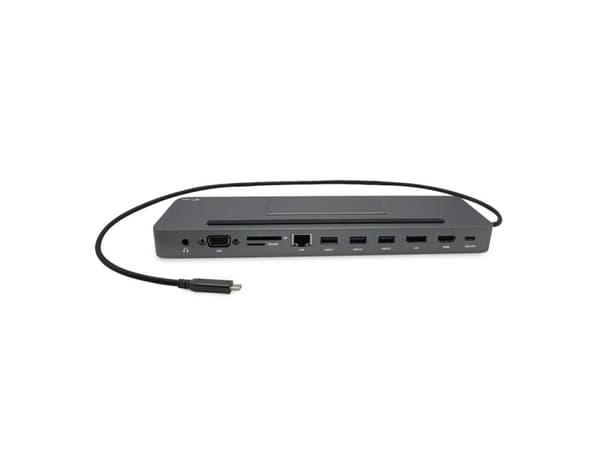i-Tec - Dockningsstation - USB-C / Thunderbolt 3 - DP, HDMI, VGA - 1GbE - EU