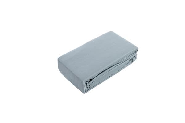 Domoletti påslakan monterat SATEEN 180x200+25 grå