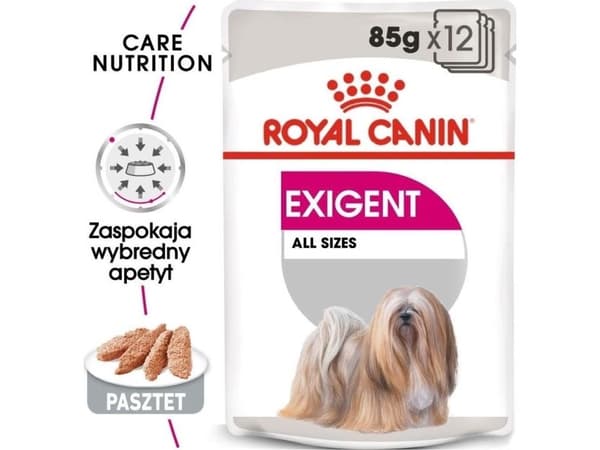 ROYAL CANIN Exigent våtfoder för hund Pâté 12x85 g