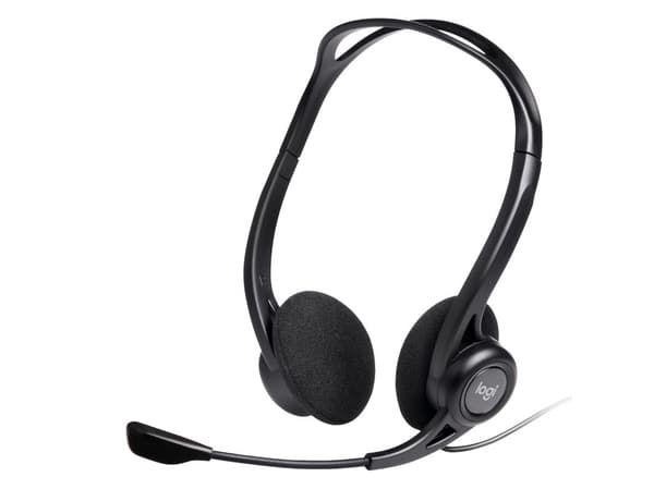 Logitech PC Headset 960 USB - Headset - på örat - kabelansluten