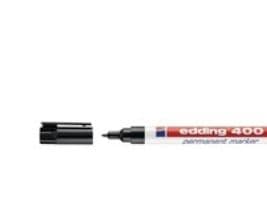 edding 400 - Markør - permanent - svart - 1 mm