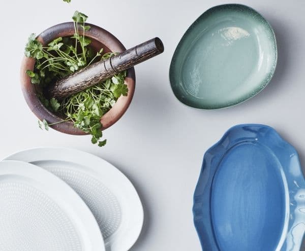 Serveringsfat BLÅ TINA
