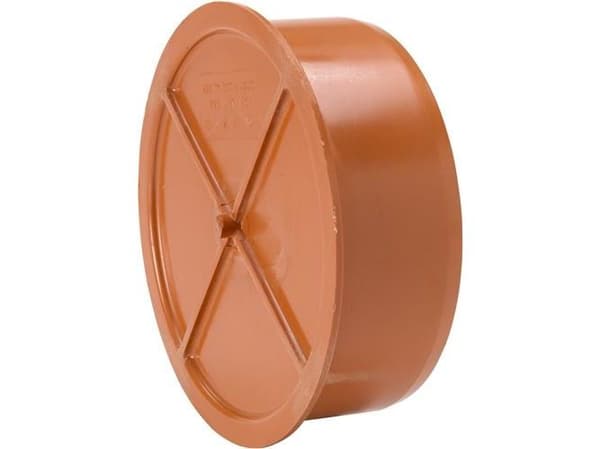 Uponor 250 mm PVC-plugg