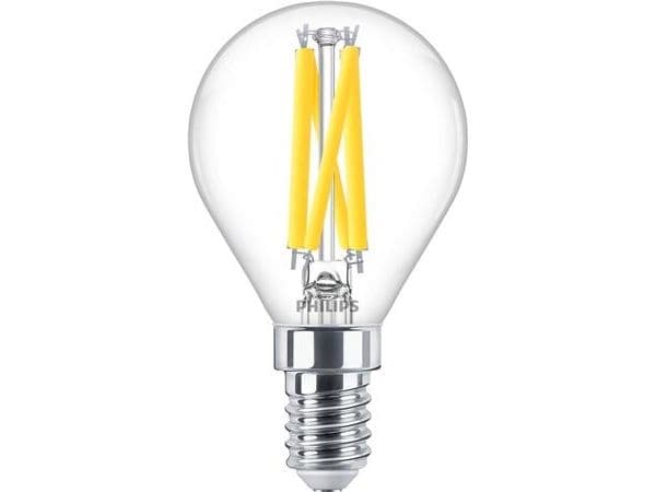 Philips MASTER LED Crown DimTone 5.9W (60W) E14 P45 Kirkas E14 P45