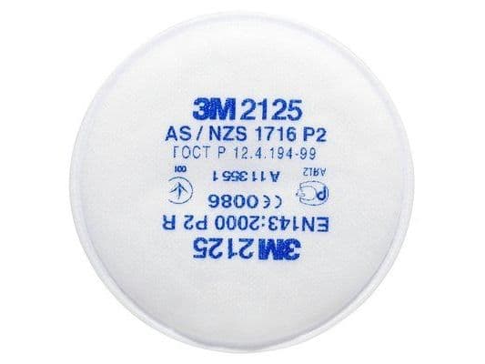 3M 2125, Partikelfilter, 2 styck, P2