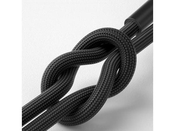 3MK USB-C - USB-C 2m USB-kaapeli Musta