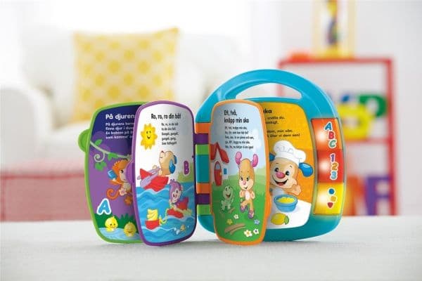 Fisher Price Laugh & Learn-sagobok ramsor SE