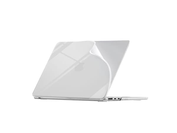 TECH-PROTECT softshell-etui til MacBook Air 15 M2-M5 2023-2026 crystal clear