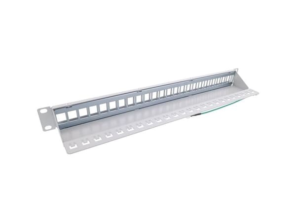 InLine 76824G, Grå, Reolmontering, 1U, Kasse