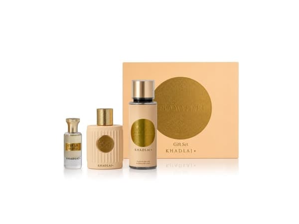 Khadlaj Cream Velvet presentset