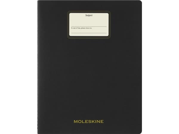 Student Cahier Blank XXL Sort