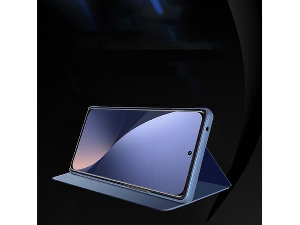 Clear View-etui til Xiaomi 12 Lite blue flipdeksel