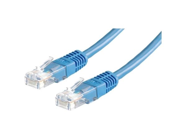 VALUE UTP Patch Cord Cat.6, blue 5 m, U/UTP (UTP)