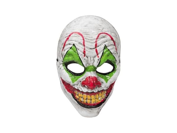 Clown skeleton maske