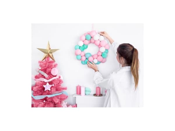 Pastel lys mint balloner, 100 stk 5"