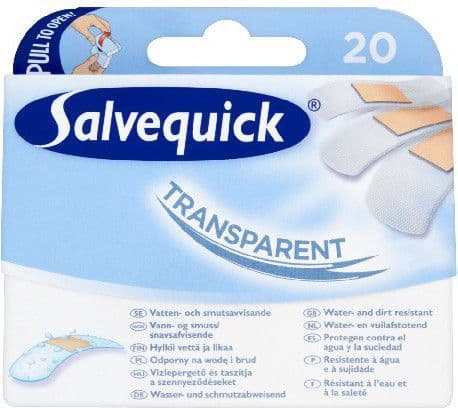 Salvequick Transparent Slices 1 pack - 20 pcs