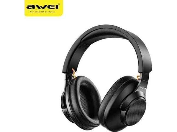 Awei A997BL Bluetooth 5.3 hodetelefoner med mikrofon - sort