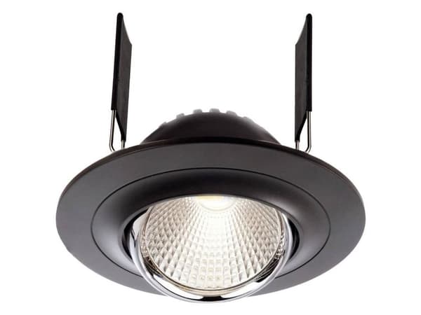 Deko Light 565203 Saturn LED innfelt spot EEK: G (A-G) 7 W sort