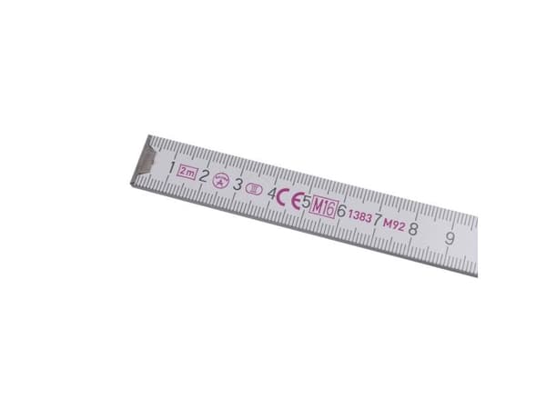 Bernstein 7-502, Tre, Metrisk, cm, mm, Grå, cm/mm, 2 m
