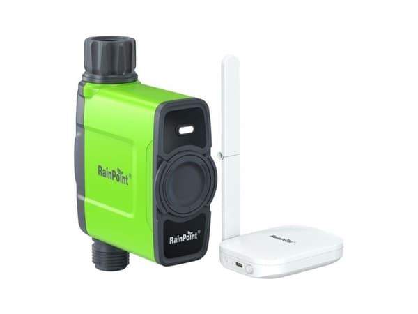 RainPoint WiFi 1-zons bevattningscontroller med gateway