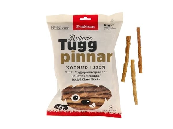 DOGMAN Tyggepinde 9-10mm 100-pack 100-pack