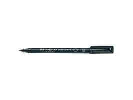 Staedtler 317-9, Sort, Projektil spiss, Sort, Polypropylen (PP), Medium, 1 mm