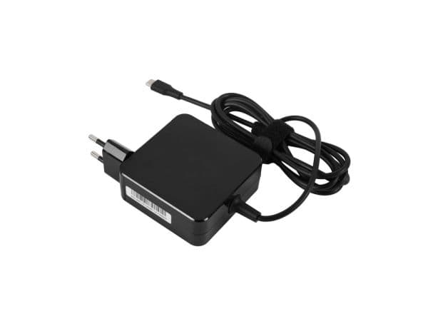 Green Cell - USB-C-strømadapter - 65 watt - 1.7 m kabel - svart