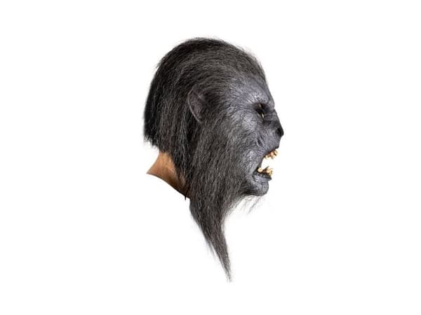 Grey Wolfman maske