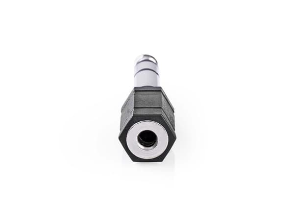 Nedis CAGB23930BK, 6.35 mm, 3,5 mm, Sort