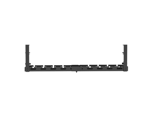 LogiLink KAB0094, Kabelskilleskuff, Bord, Stål, Sort