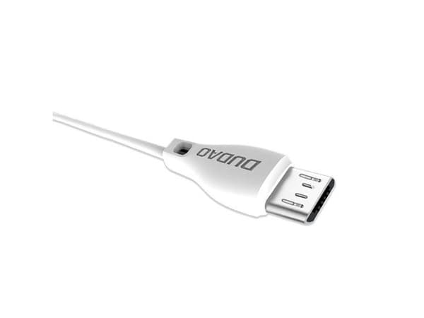 Dudao micro USB-kabel 2,4A 2m vit (L4M 2m vit)