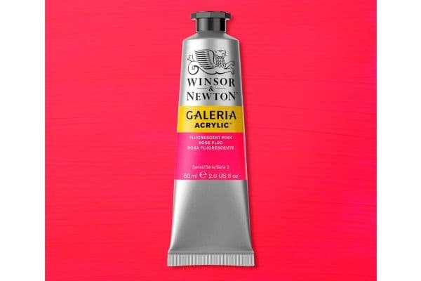 Galeria Acrylic 60ml fluorescent pink
