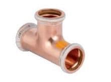 T-stycke Mapress koppar 18mm för gas