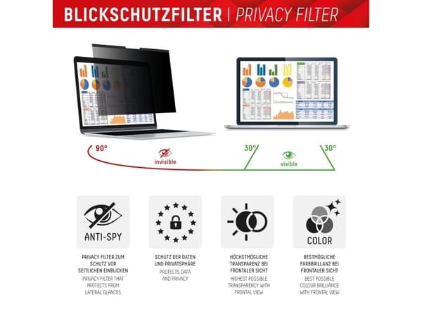 E.V.I. DISPLEX Privacy Safe Universal (Mag) 14", 16:10