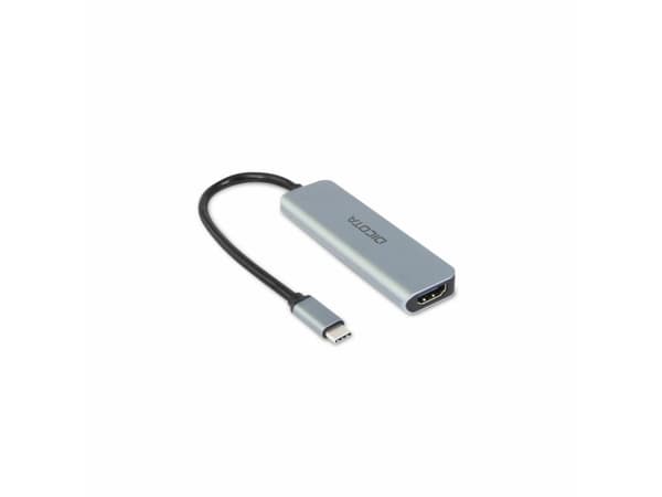 DICOTA - Telakointiasema - USB-C - HDMI