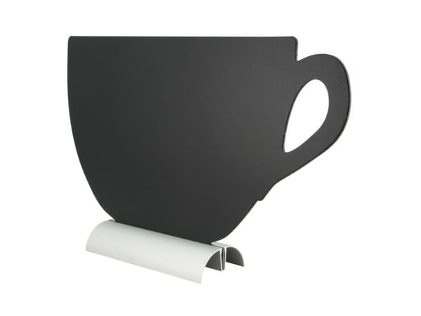 Securit® silhouet CUP bords skylt i aluminium
