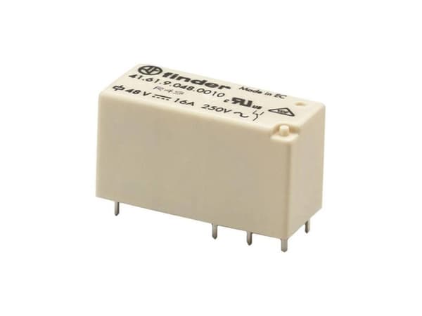 12VDC 16A-250V AC-relä
