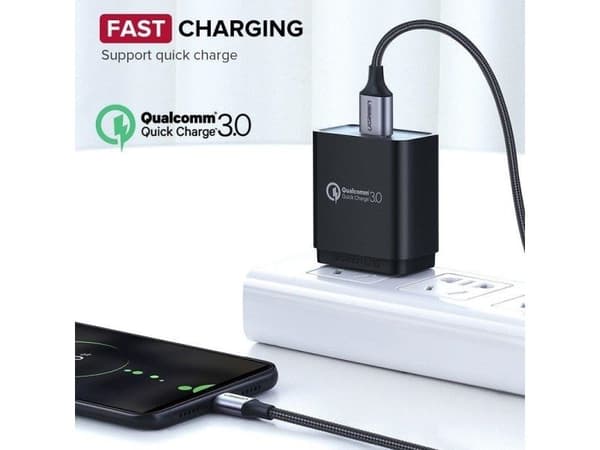 USB-kabel til Micro USB UGREEN QC 3.0 2.4A 1m (tysk)
