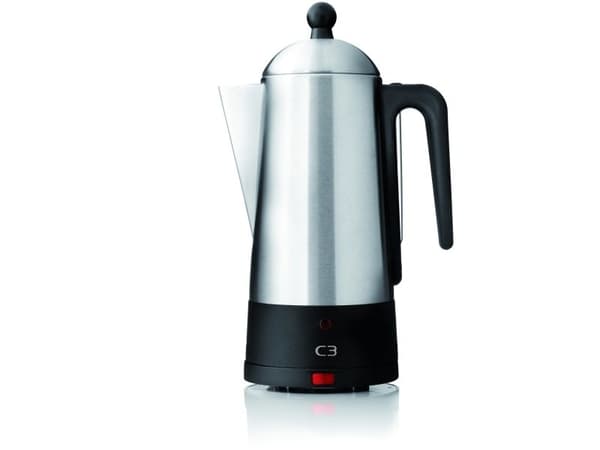 C3 Design Eco - Elektrisk siler - 10 kopper - rustfritt stål