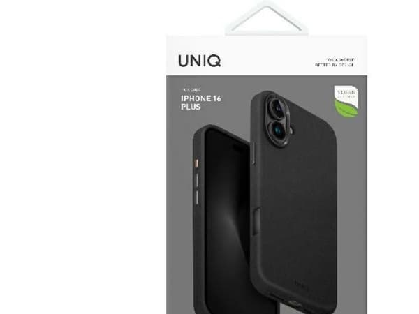 Uniq Lyden Magclick laddningsfodral för iPhone 16 Plus - svart